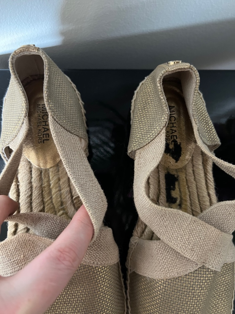 MICHAEL KORS Dana Espadrilles Size 8.5 - Picture 14 of 14
